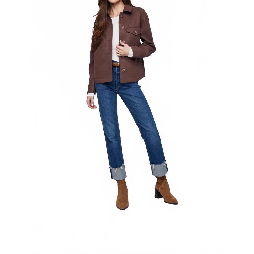 NEW GENTLE FAWN thalia jacket in java brown